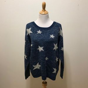 Hot Topic Coraline Silver Star Sweater 